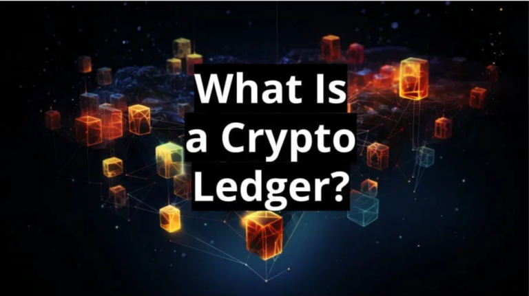 Meaning of a crypto ledger